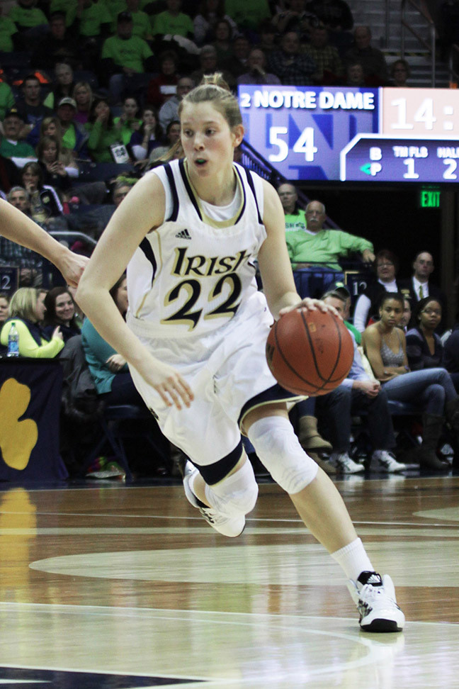#2/3 Irish Play At #9 Tennessee On ESPN2 Big Monday Sophomore guard Madison Cable is averaging 9.8 points and 5.0 rebounds in the past four games.