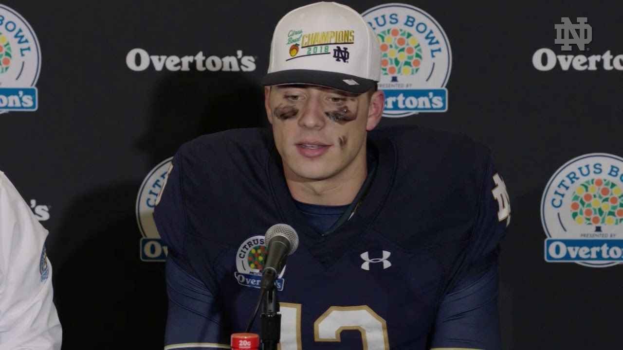 @NDFootball Brian Kelly Post-Game Press Conference - Citrus Bowl (2018)