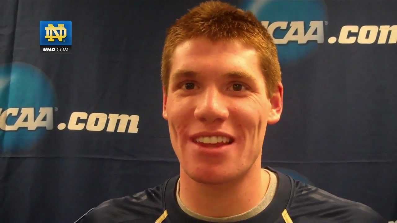 Notre Dame Mens Swimming - Frank Dyer, Post NCAA Championship Interview