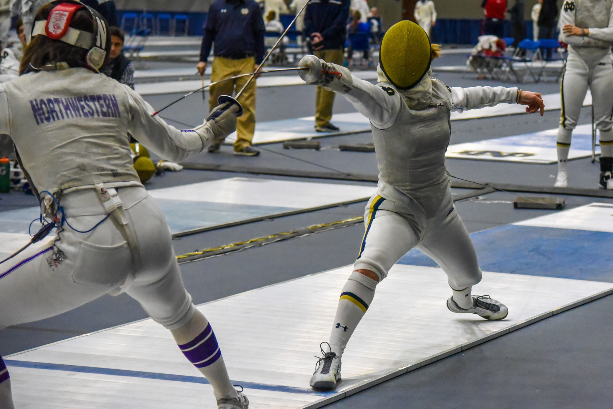Irish Tied For First After Day One At NCAA Championships Irish Tied For First After Day One At NCAA Championships
