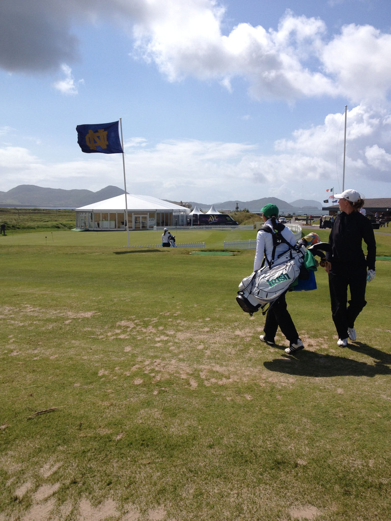 2014 Notre Dame Women's Golf in Ireland