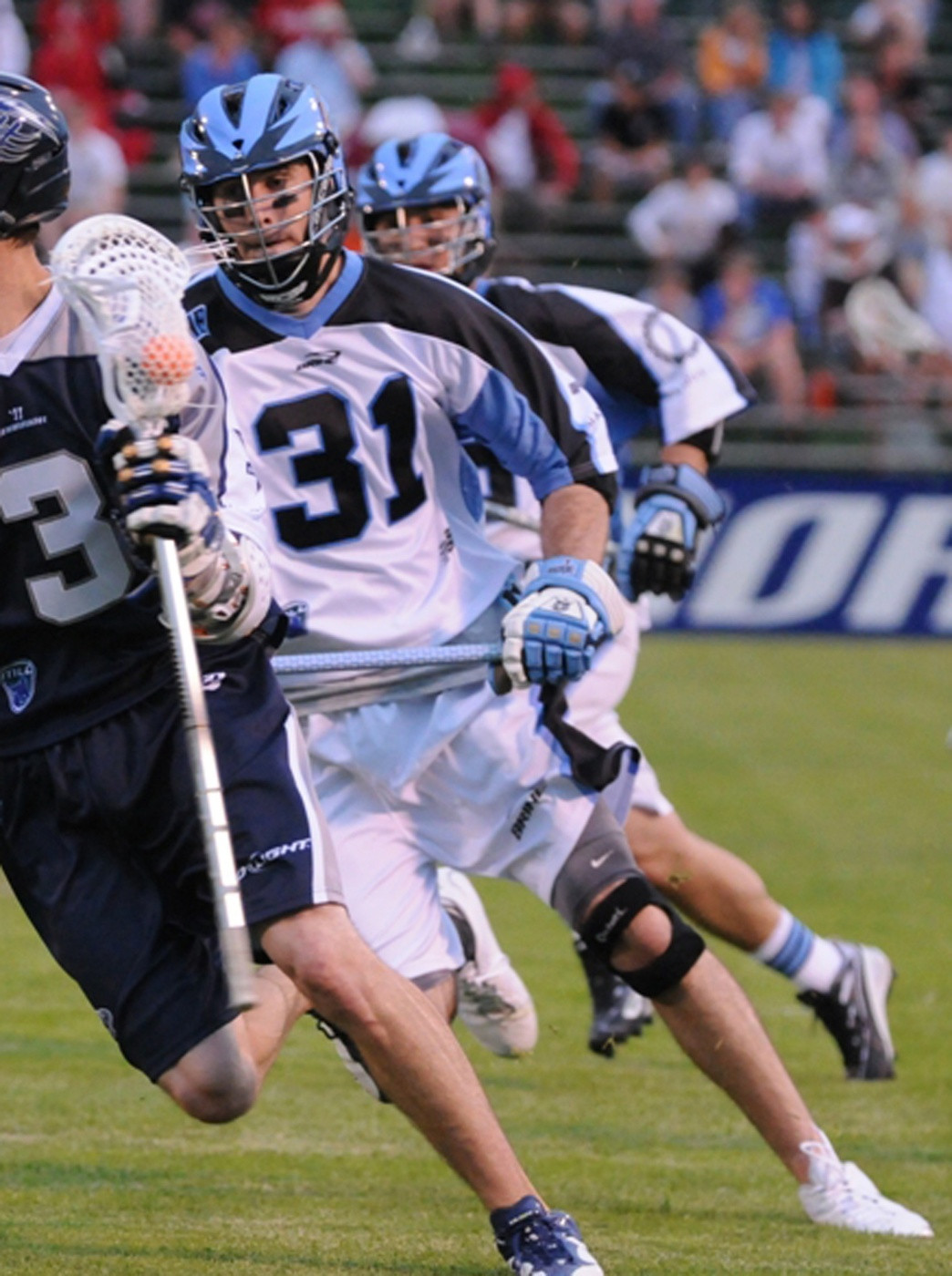Four Former Irish Players Make Major League Lacrosse Rosters D.J. Driscoll was a 2009 MLL All-Star with the Chicago Machine.