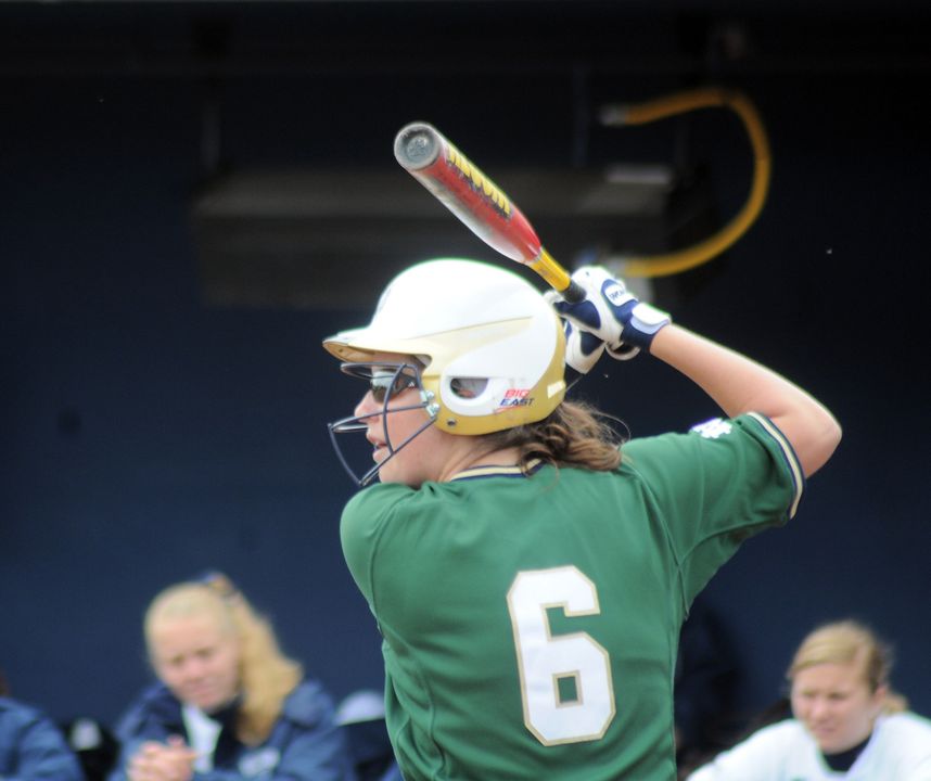 Kasey O'Connor hit her first career home run Saturday at St. John's.