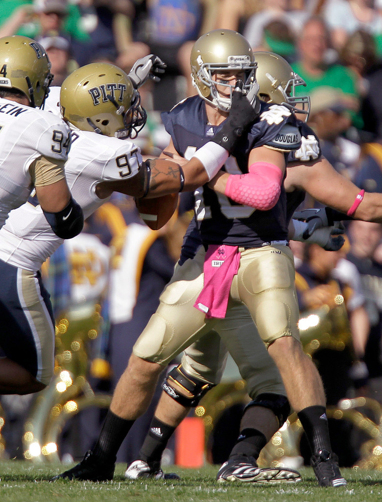 Crist, Ruffer Pace Irish Past Pittsburgh, 23-17 (AP)