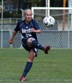 Irish And Nittany Lions To Battle In ESPN-U Televised Game (Sept. 23; 12:30) Ashley Jones - who scored to cap Friday's win over DePaul - will join her Notre Dame teammates in battling Penn State during Sunday's nationally-televised game on ESPN-U.