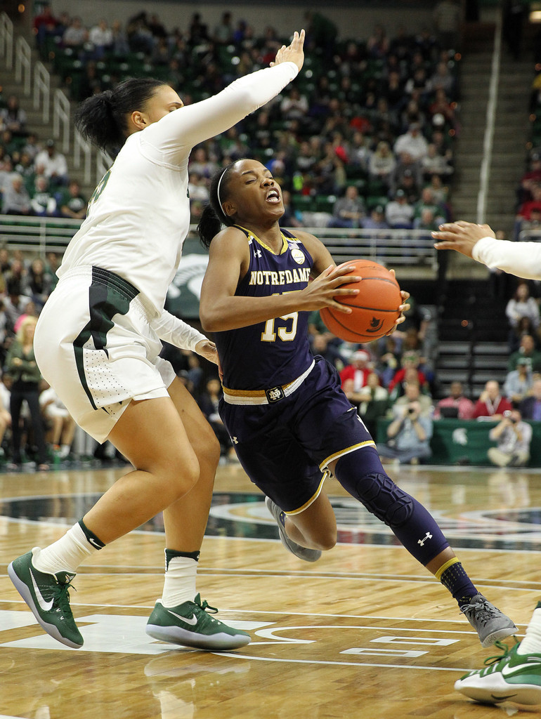 No. 2 Notre Dame 79, Michigan State 61 (USATSI)