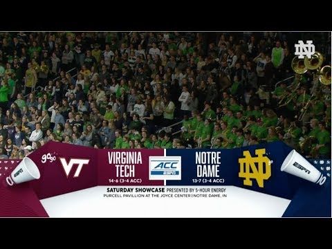Highlights | @NDmbb vs. Virginia Tech (2018)