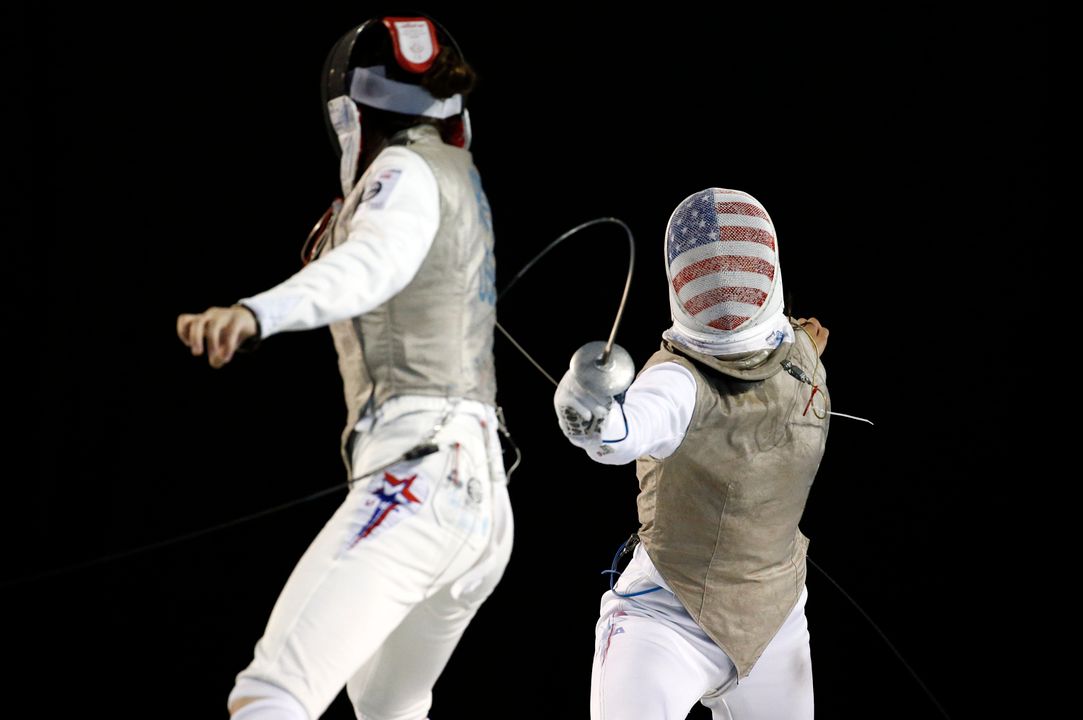 ND Fencers in the 2015 Pan Am Games (USATSI)