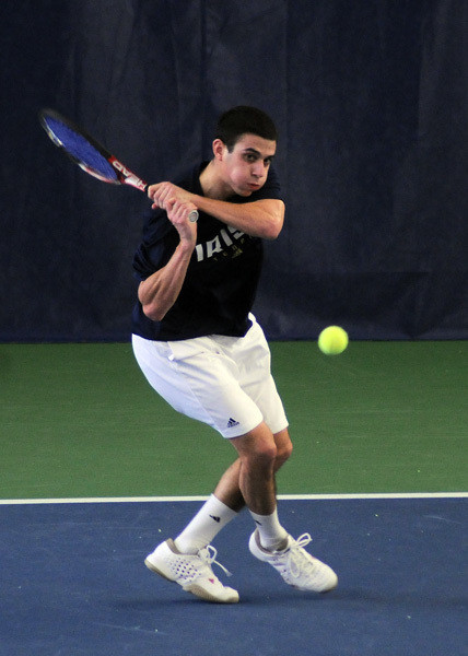 Irish Comeback Bid Versus Michigan Falls Just Short As Wolverines Win, 4-3 Against Michigan, Daniel Stahl won his match at No. 3 singles.