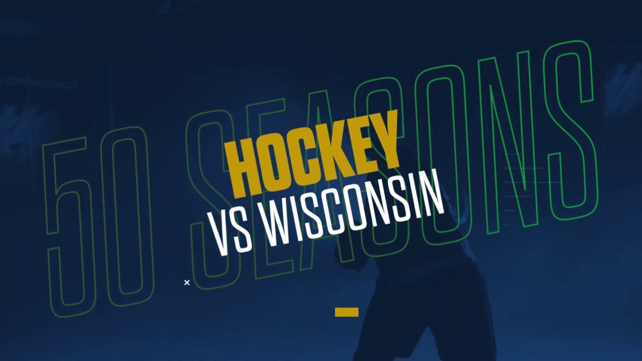 @NDHockey | Highlights vs. Wisconsin, Game 2 (2019)
