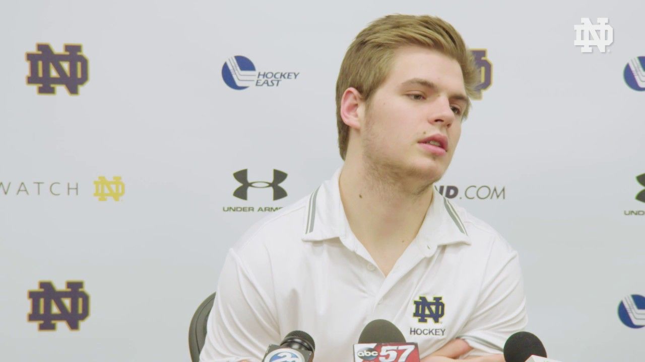 Jake Evans Press Conference NCAA Tournament Preview