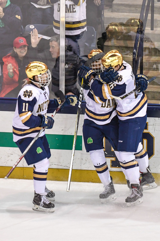 No. 1 Notre Dame Hockey vs. Wisconsin, Game 1