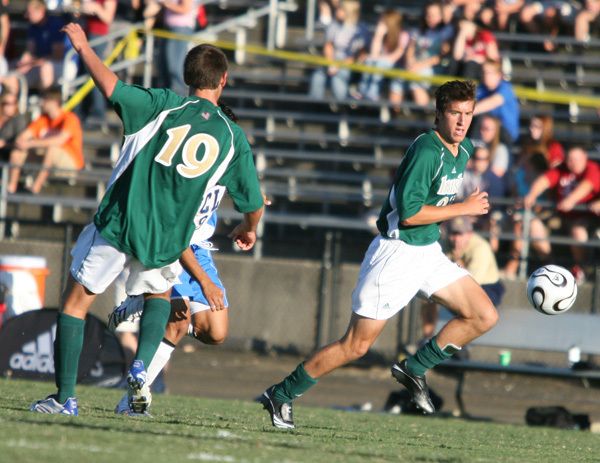 Freshman Jeb Brovsky netted the game winner in the 51st minute.