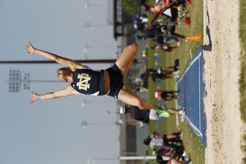 Sophomore Kaila Barber was ranked 31st in the long jump entering the 2013 indoor season.