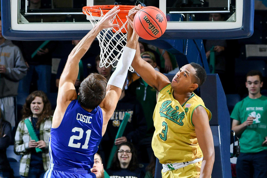 Notre Dame MBB vs. St. Francis Brooklyn (USATSI)