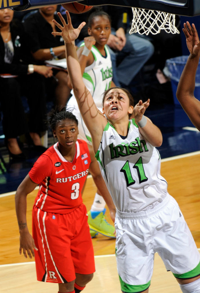 Diggins Leads No. 2 Irish To 71-46 Rout Of Rutgers (AP)