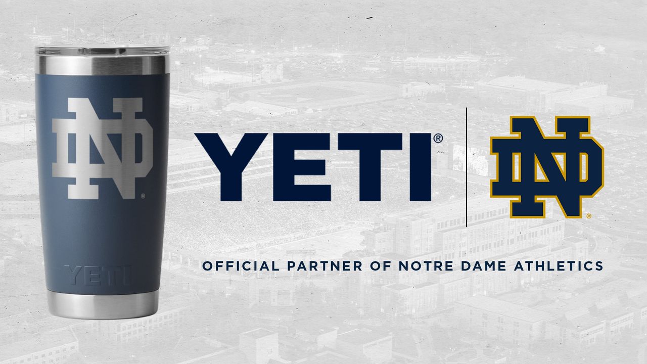 Yeti Becomes Official Sponsor of Notre Dame Athletics – Notre Dame Fighting  Irish – Official Athletics Website
