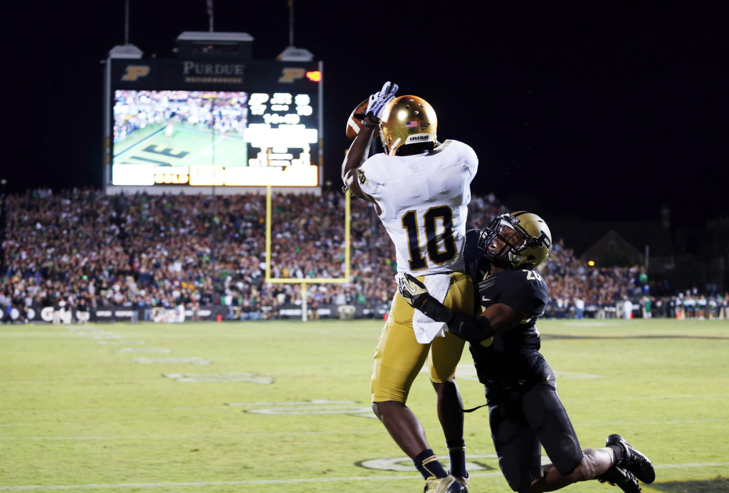 Notre Dame at Purdue (USATSI)