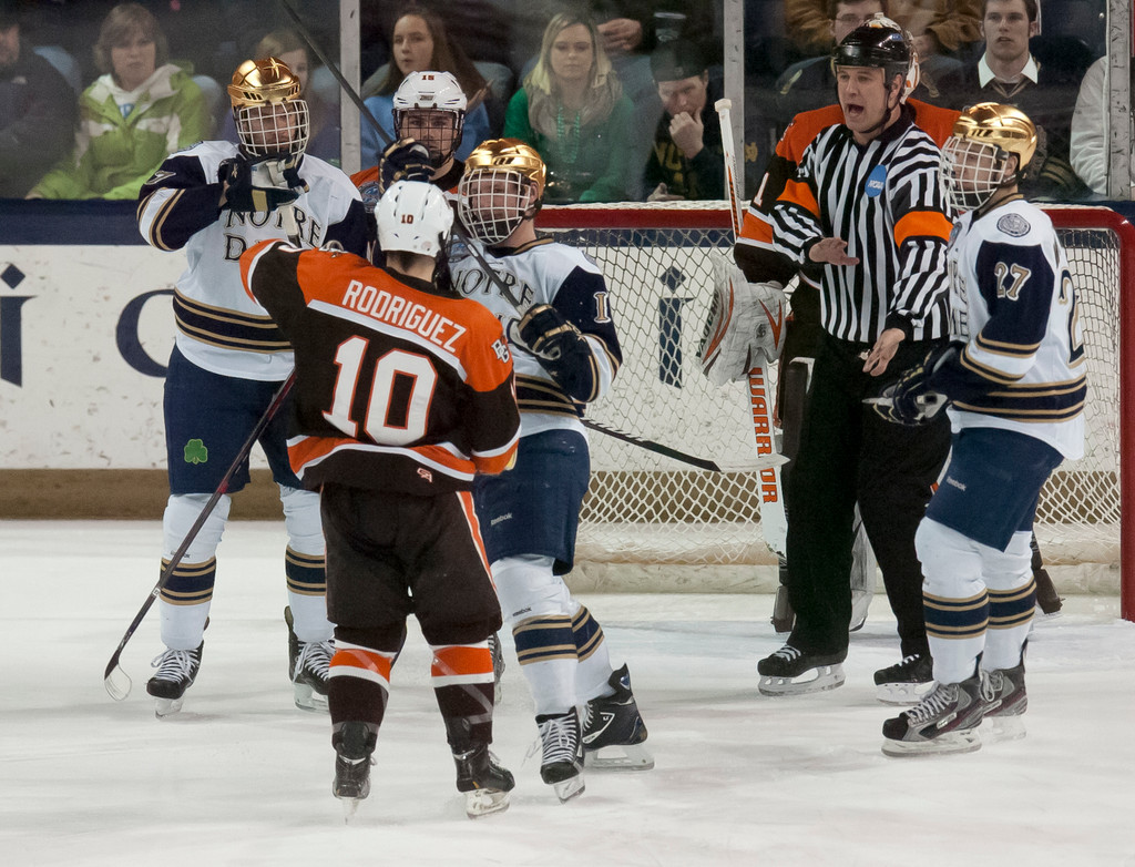 03-15-2013 Notre Dame Men's Ice Hockey vs Bowling Green