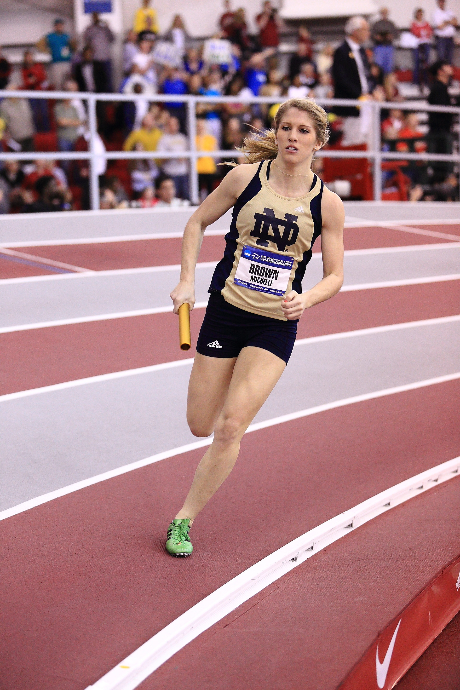 Women Claim Second Outdoor Title In Program History; Men Secure Second Junior Michelle Brown won the 400m dash Sunday.