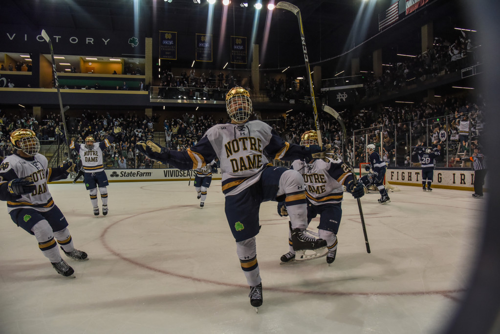 No. 1 Notre Dame Hockey vs. Penn State, Big Ten Tournament Semifinal