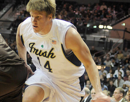 Notre Dame Knocks Off North Florida, 86-65 Harangody shot 5 of 13 from the floor, but was 9 of 9 from the free-throw line.