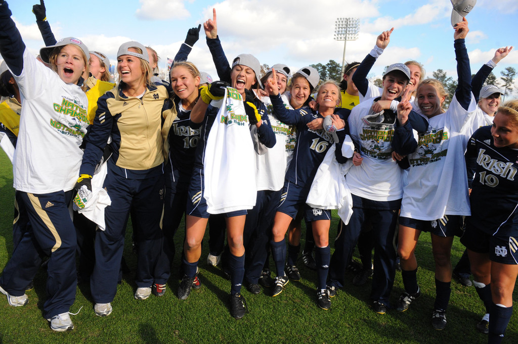 A Championship Season in Photos: 2010 Notre Dame Women's Soccer