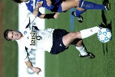 Irish Players Return To Championship Circle, At Nordic Cup Junior midfielder Jen Buczkowski filled a variety of roles while helping Notre Dame knock off a pair of nationally-ranked teams at the Inn at Saint Mary's Classic.