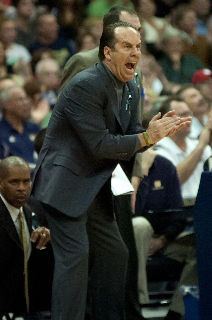 Notre Dame Men's Basketball vs UCONN 01-12-2012