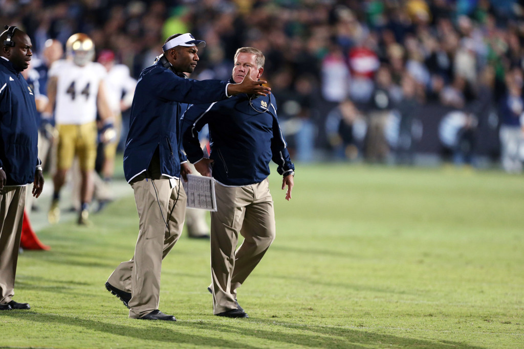 Notre Dame at Purdue (USATSI)