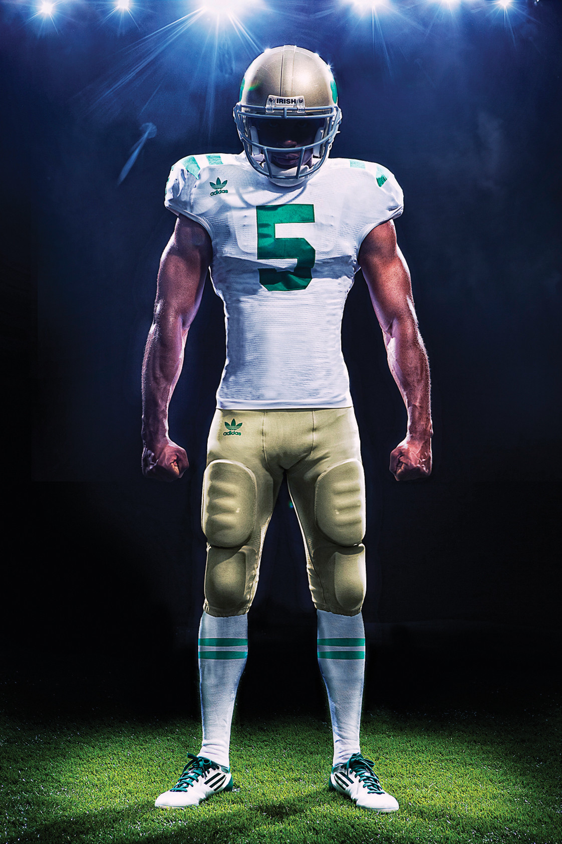 Dressed To Thrill Notre Dame will wear retro-style adidas jerseys Saturday night against Michigan.
