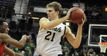 Irish Bounce No. 12 Pittsburgh, 68-53 Tim Abromaitis scored 17 points for the Irish on Wednesday.