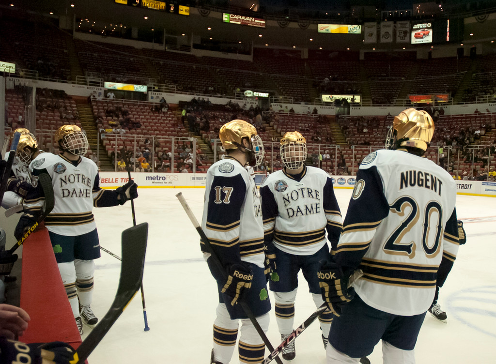 Notre Dame Men's Ice Hockey v Ohio State on 03-23-2013