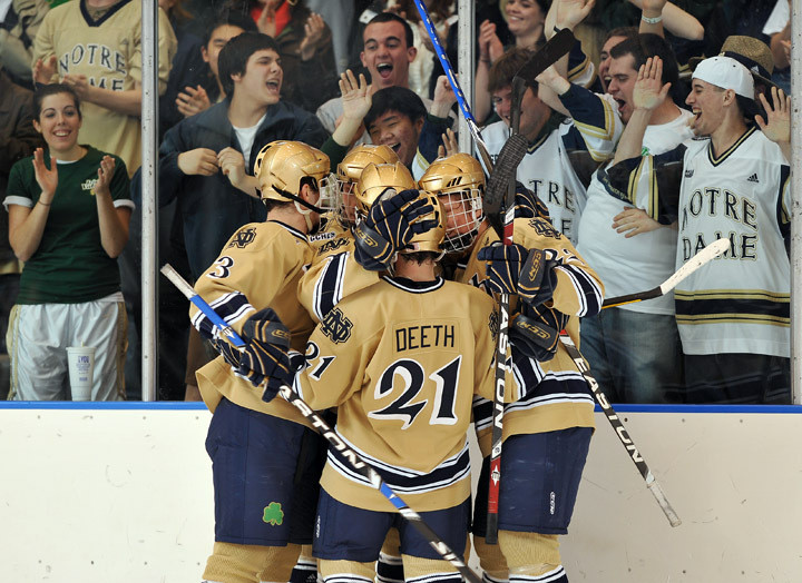 2009-10 Irish Hockey Season Tickets On Sale Now Be a part of all the action this season with Notre Dame hockey season tickets!!!!