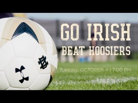 Notre Dame Men's Soccer vs. Indiana: Promo