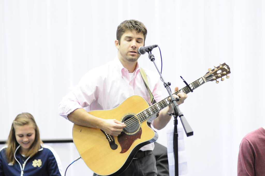 Notre Dame Fencing Dedication 10-20-2012