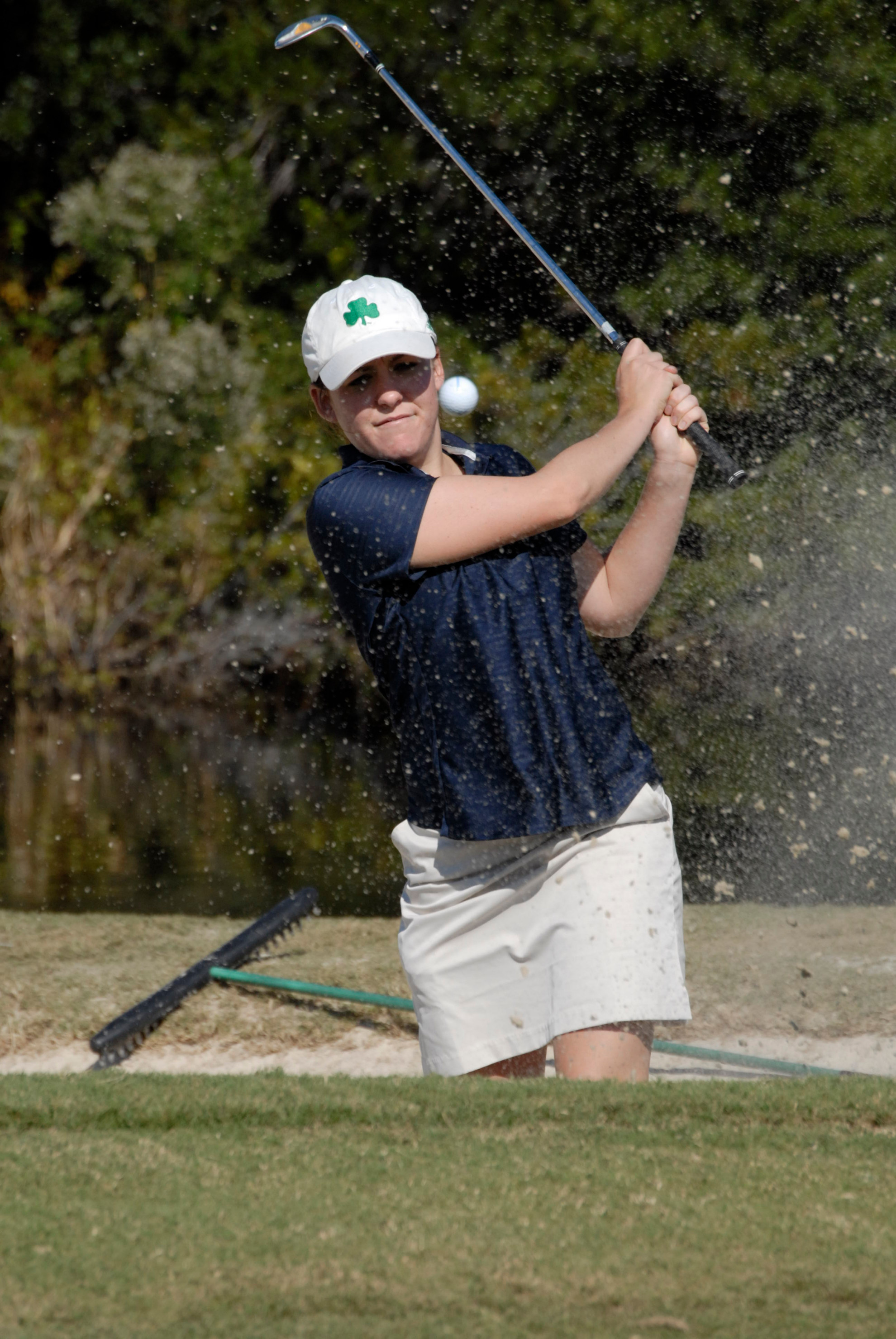 Irish Women’s Golf Set To Host 2012 Clover Cup Tournament Senior Katie Allare, a Phoenix, Ariz., native leads her teammates into action this weekend at the 2012 Clover Cup Tournament at the Longbow Golf Club in Mesa, Ariz.