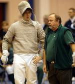 Notre Dame Fencing Coach Janusz Bednarski Signs Contract Extension Janusz Bednarski guided the Notre Dame fencing program to NCAA team titles in two of his first three seasons, a feat that is unmatched in Notre Dame's storied athletic history (photo by Matt Cashore).
