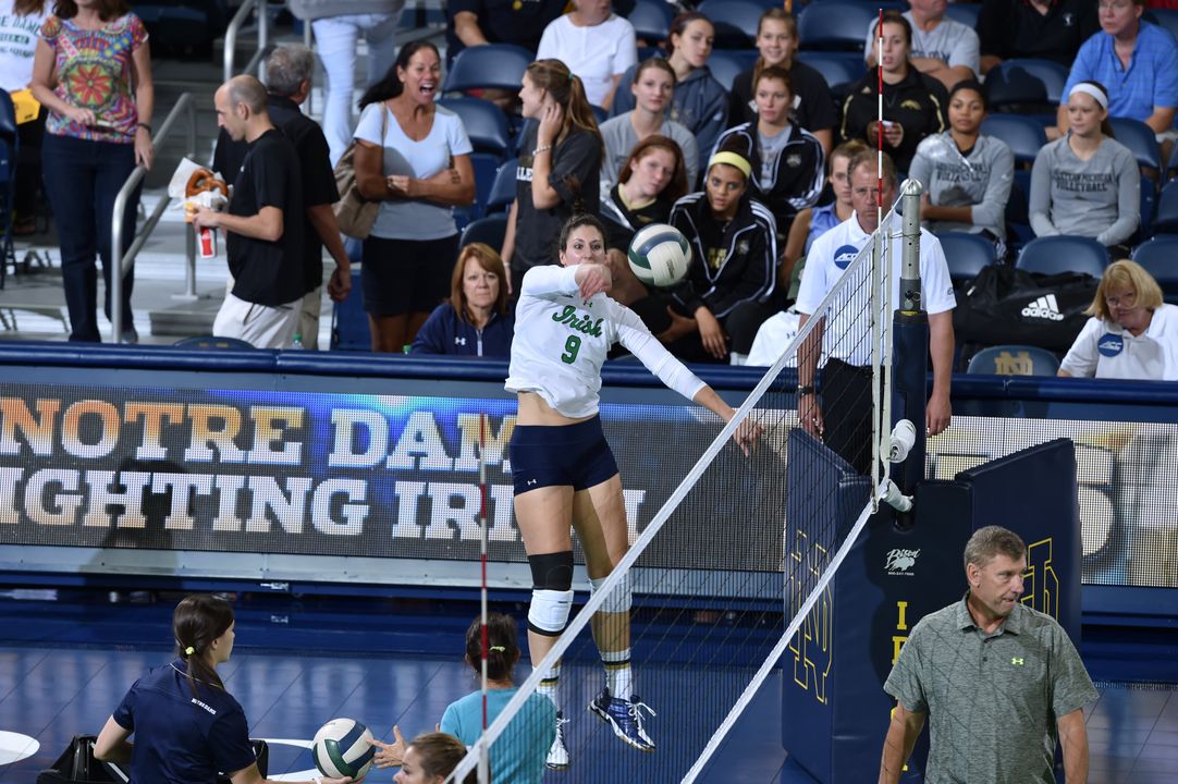 Grad student Nicole Smith will play her final match in a Notre Dame uniform at 4 p.m. Friday against Pitt.