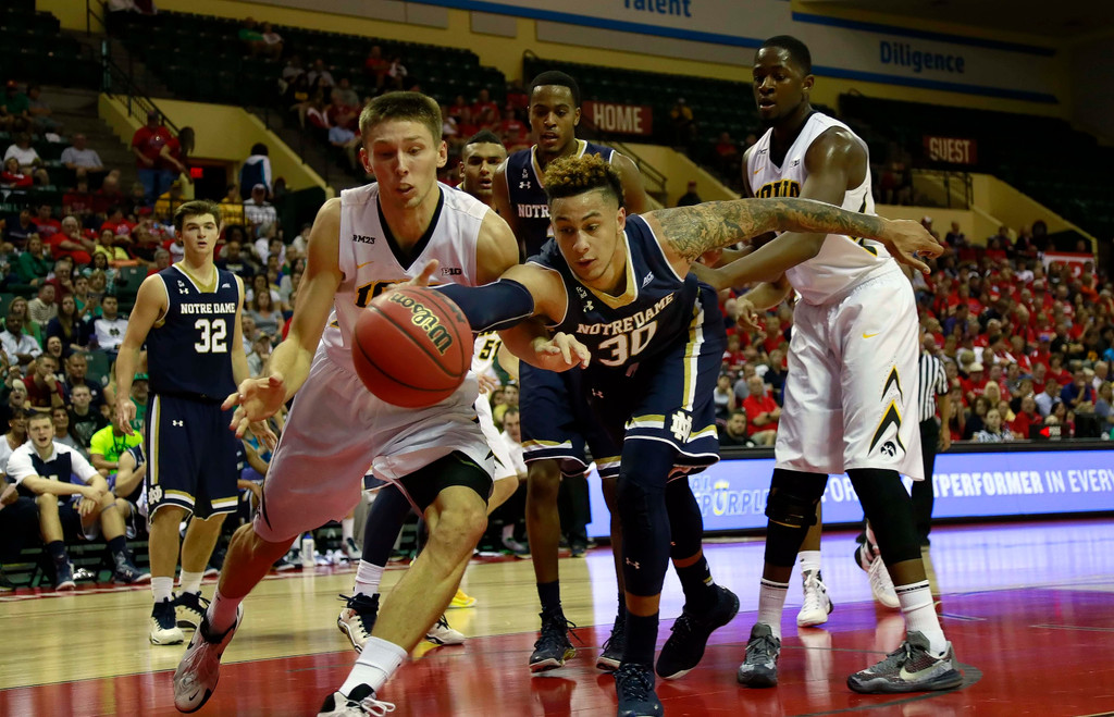 Notre Dame vs. Iowa, 68-62