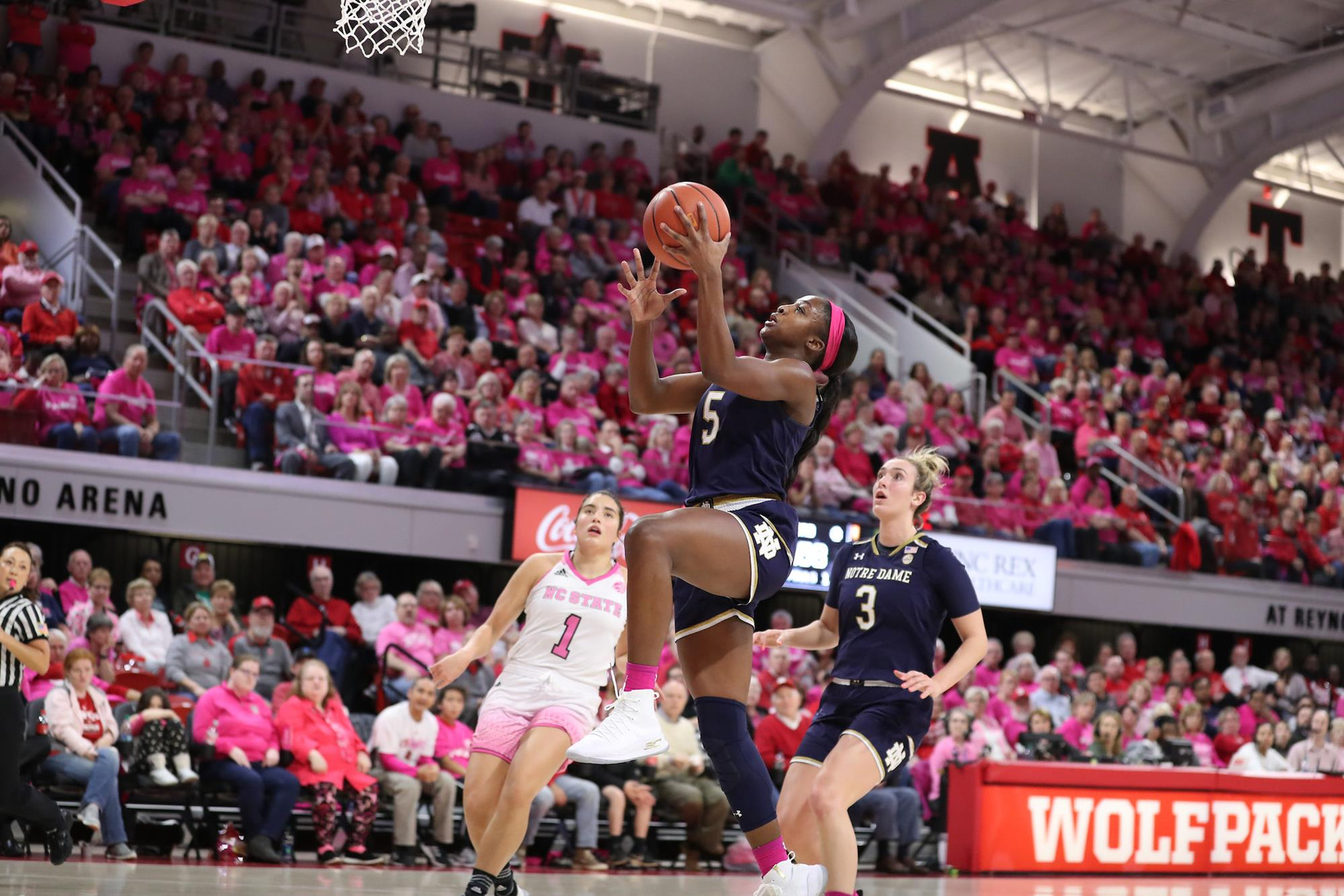 #5 Irish Speed Past #9 N.C. State, 95-72 JACKIE