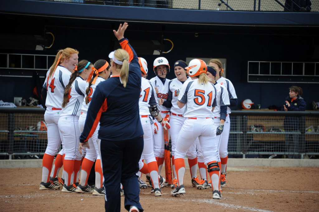 2014 Notre Dame Strikeout Cancer Doubleheader
