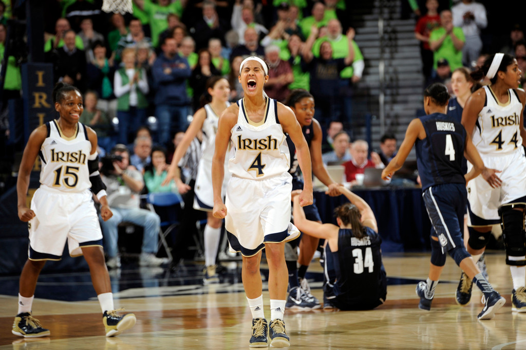 #2 Irish Down #3 UConn In Triple Overtime Thriller, 96-87 (AP)