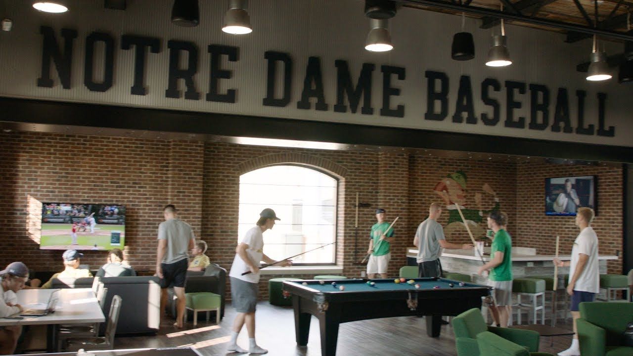 Notre Dame Baseball Team Room Tour