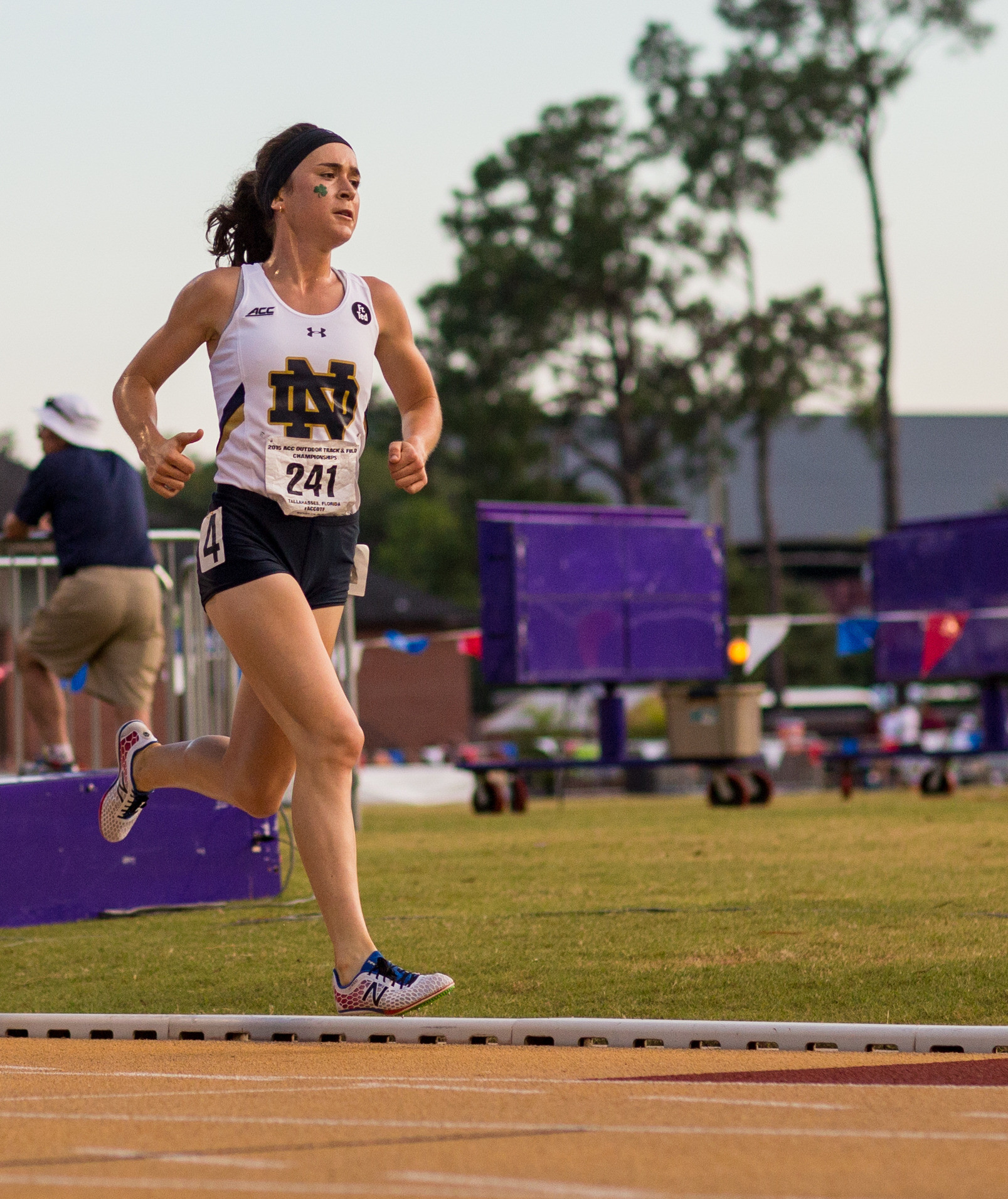 Irish Geared For NCAA East Preliminary Championship Junior Molly Seidel enters tonight's NCAA 10,000 meters championship with the nation's top qualifying time, and she's aiming to carve out her place in NCAA track history.