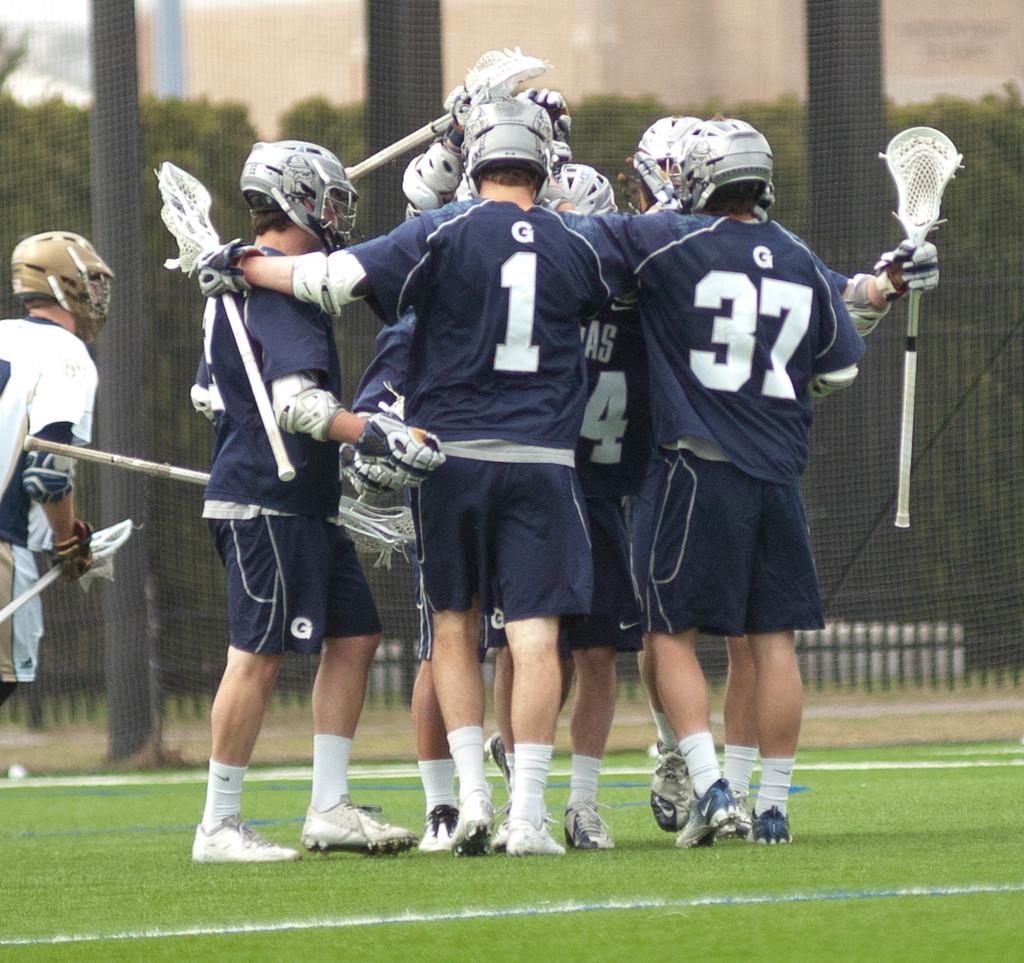 #4 Notre Dame Fighting Irish Men's Lacrosse vs Georgetown Hoyas on 04-14-2013