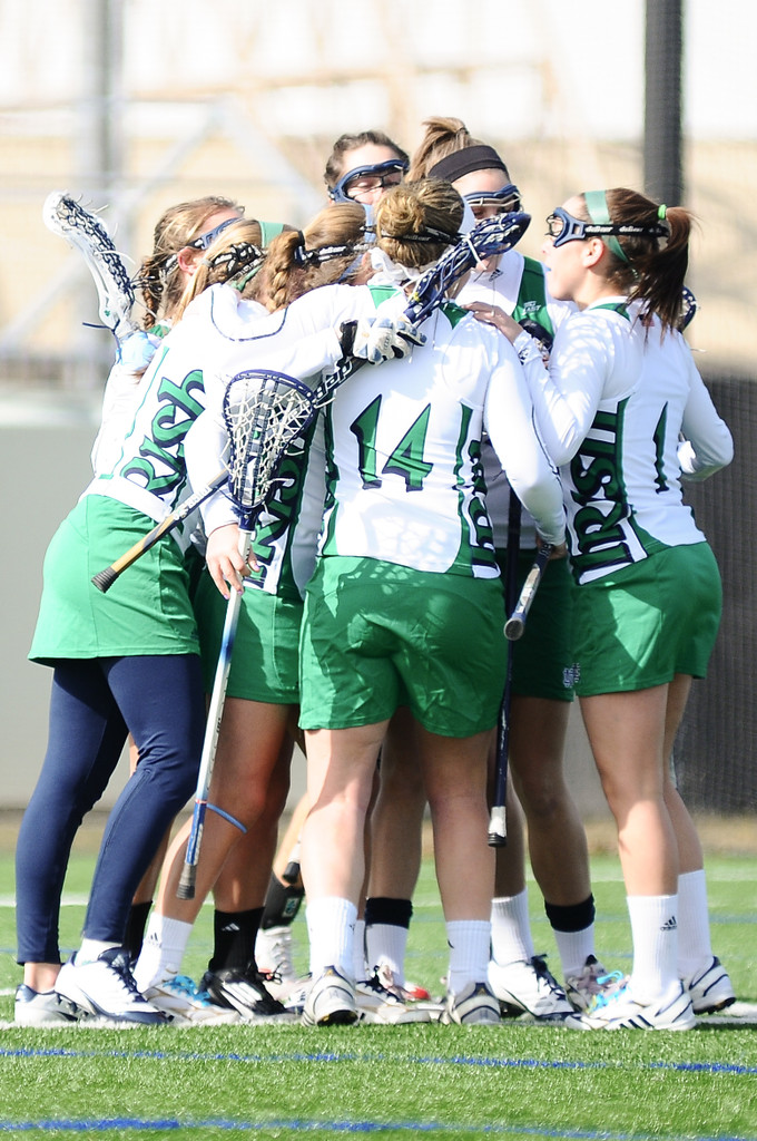Notre Dame Women's Lacrosse vs Stanford on February 19, 2012