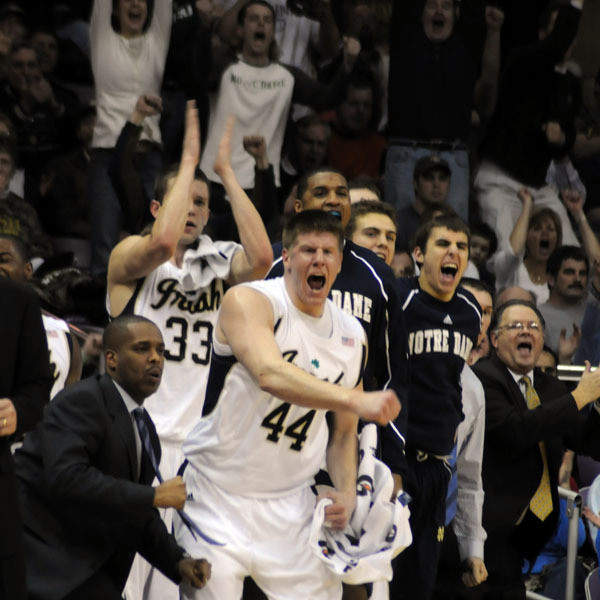Irish Face Bulls On Sunday Afternoon Notre Dame's 90-57 win over Louisville was the largest margin of victory (33 points) for an Irish team in a BIG EAST game.