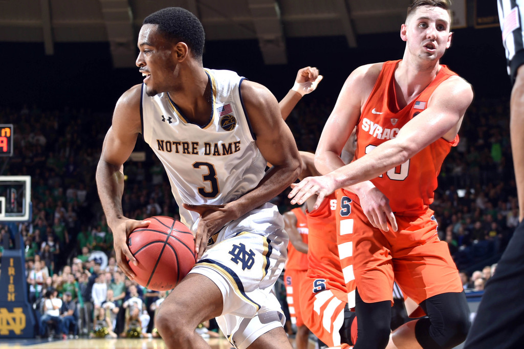 Notre Dame 84, Syracuse 66
