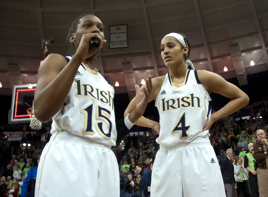 03-04-2013 Notre Dame Women's Basketball vs Connecticut
